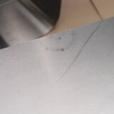 Zig Zag bookshelf by Joelle Ferlande and François Monnet in steel