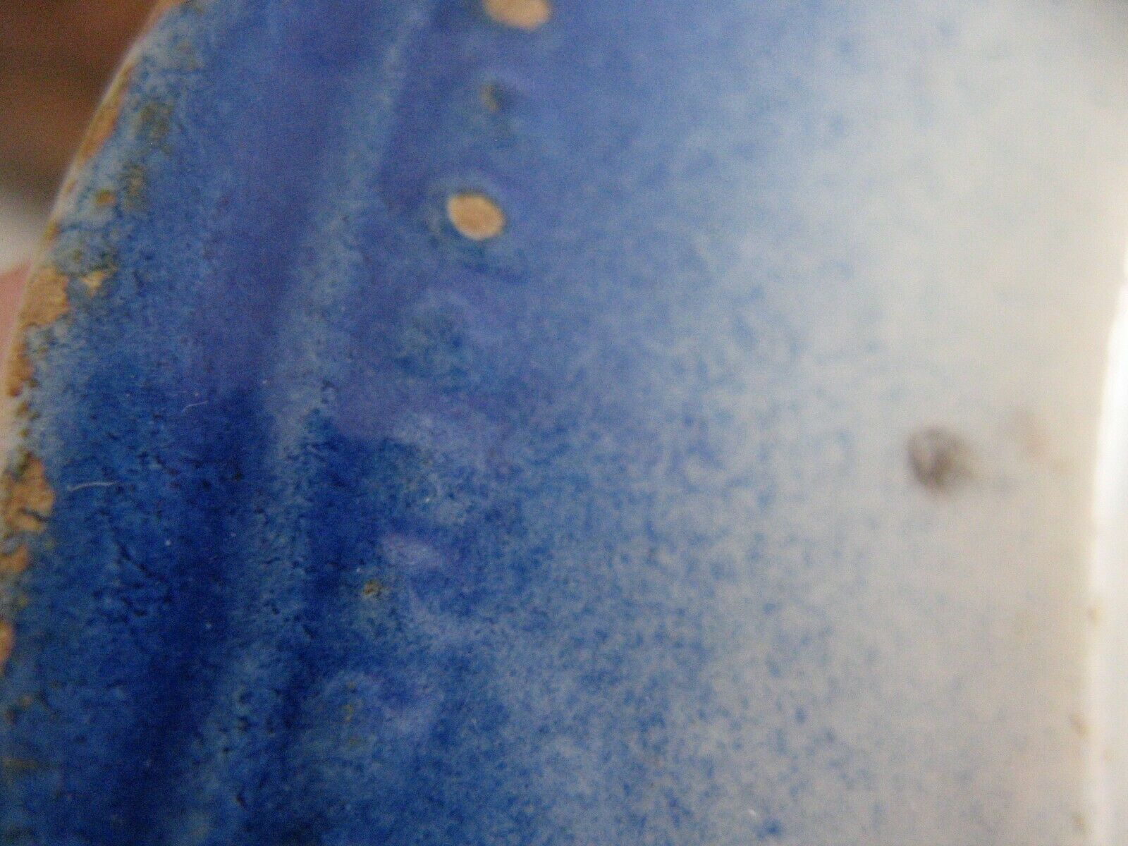 Pair of earthenware dishes
