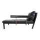 B&B Italia Baisity Leather Chaise Lounge / Daybed by Antonio Citterio, 1980