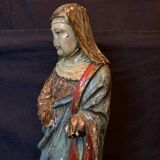 Polychrome saint from the 16th century