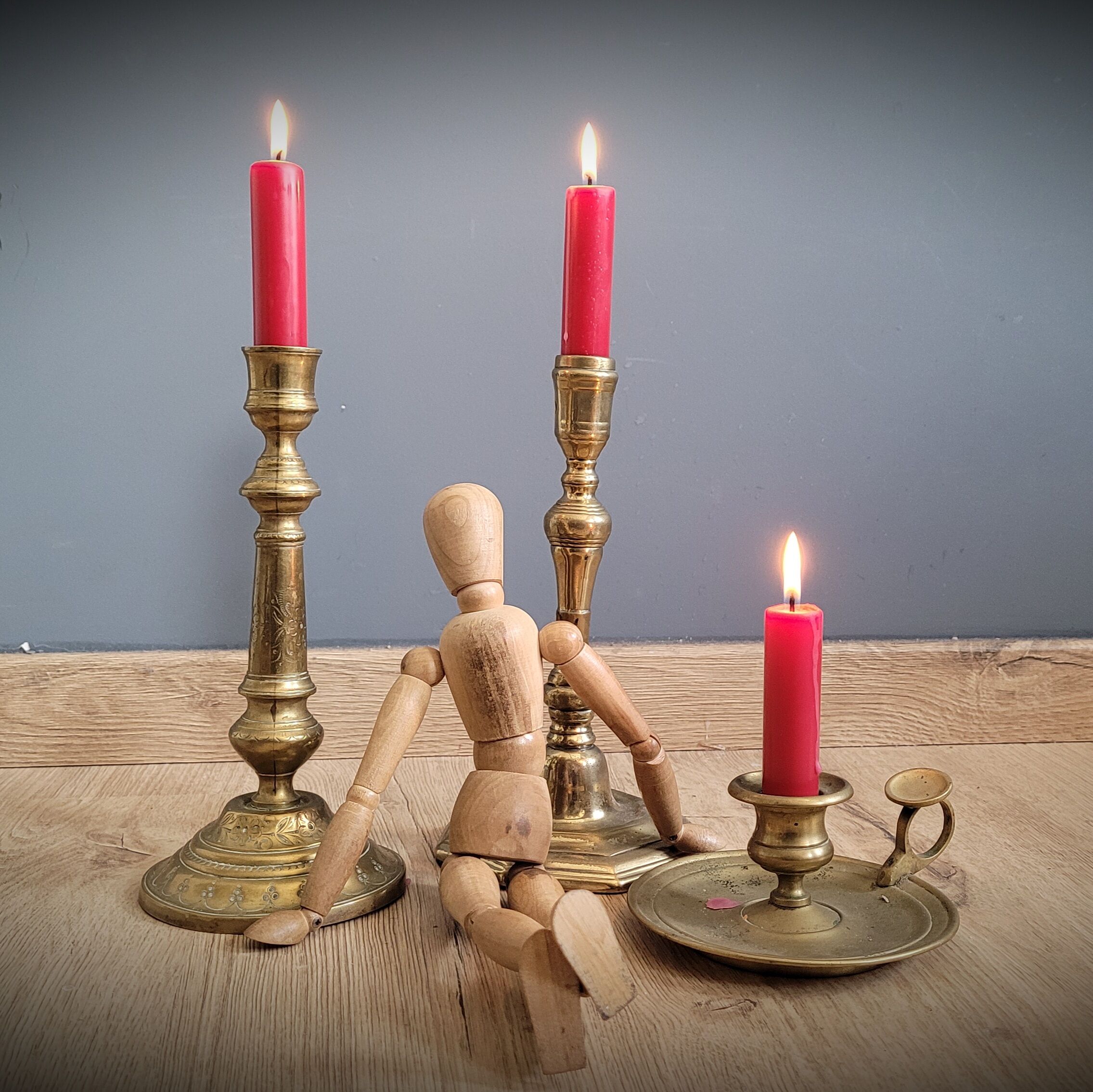 Trio of candlesticks 3