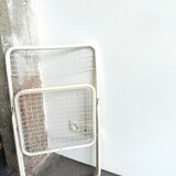 Folding metal chair design niels gammelgaard *vintage