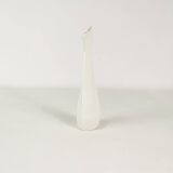 Minimalistyczny wazon porcelanowy, Sgrafo Modern, proj. Peter Muller, late 60.