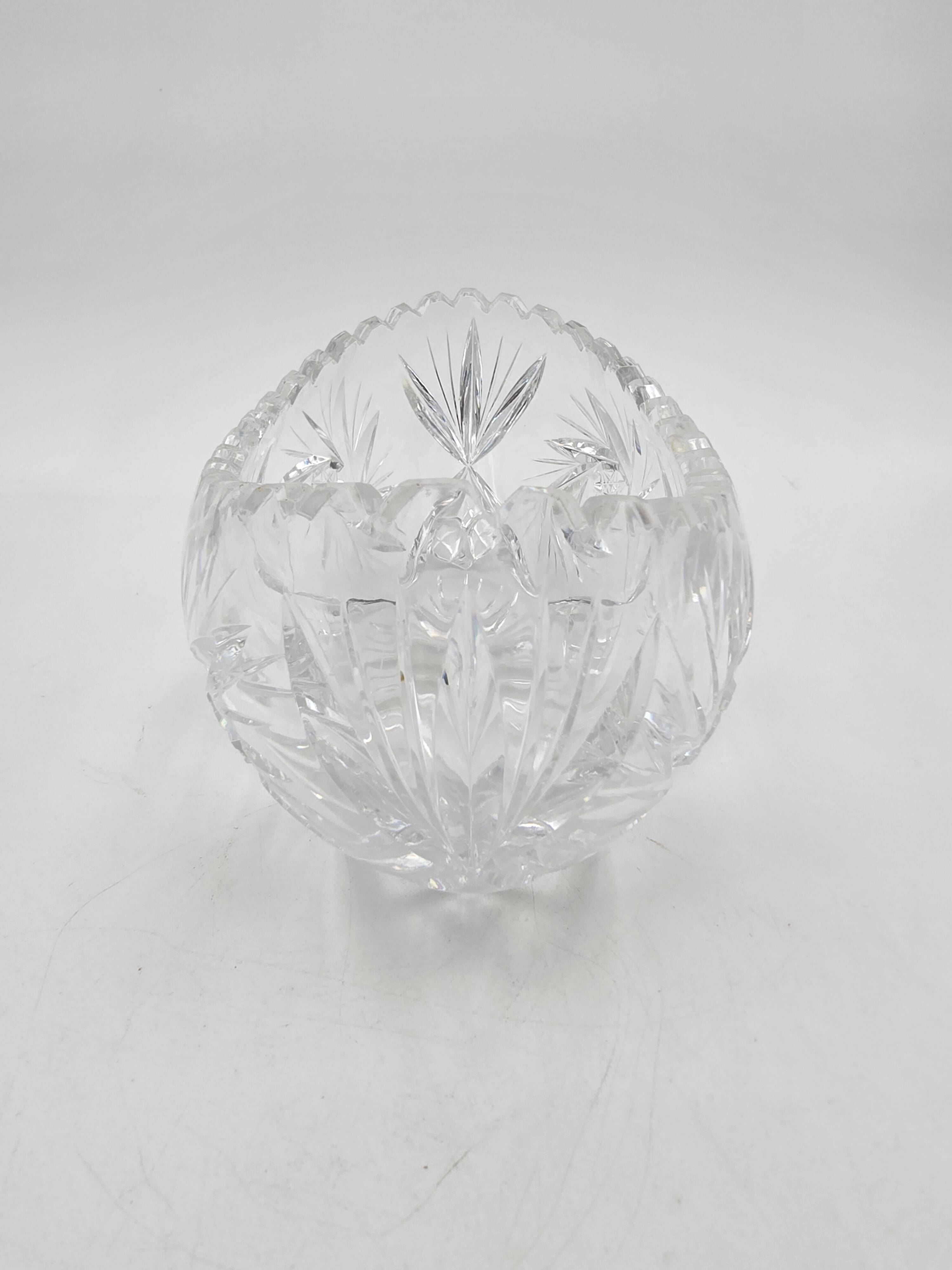 Art Deco Crystal Cup