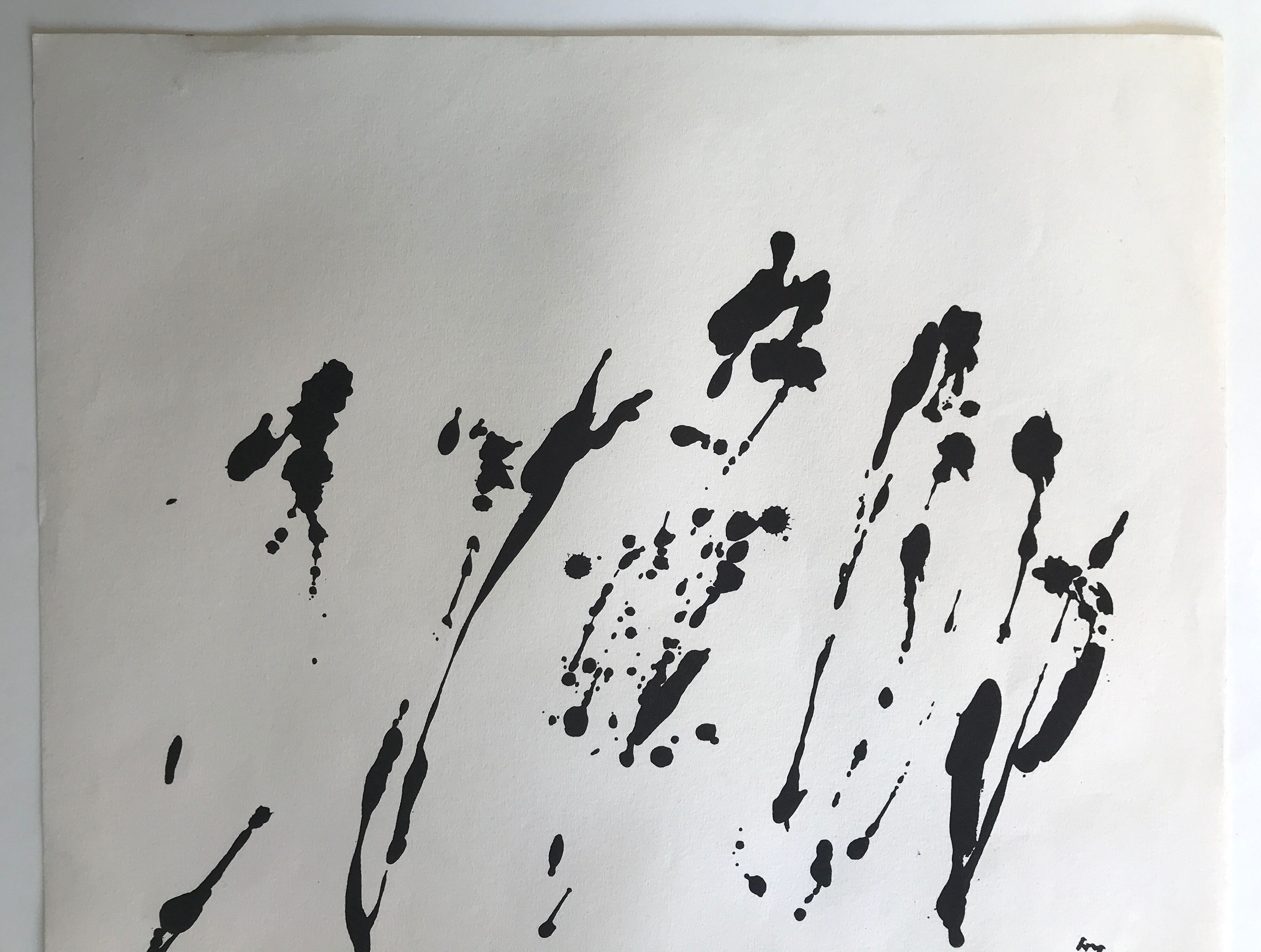 Exhibition poster, Avril en poésie, 1989