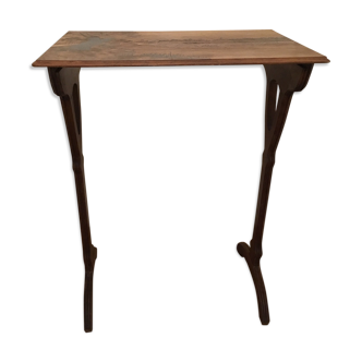 Table art nouveau marquetee paul guth