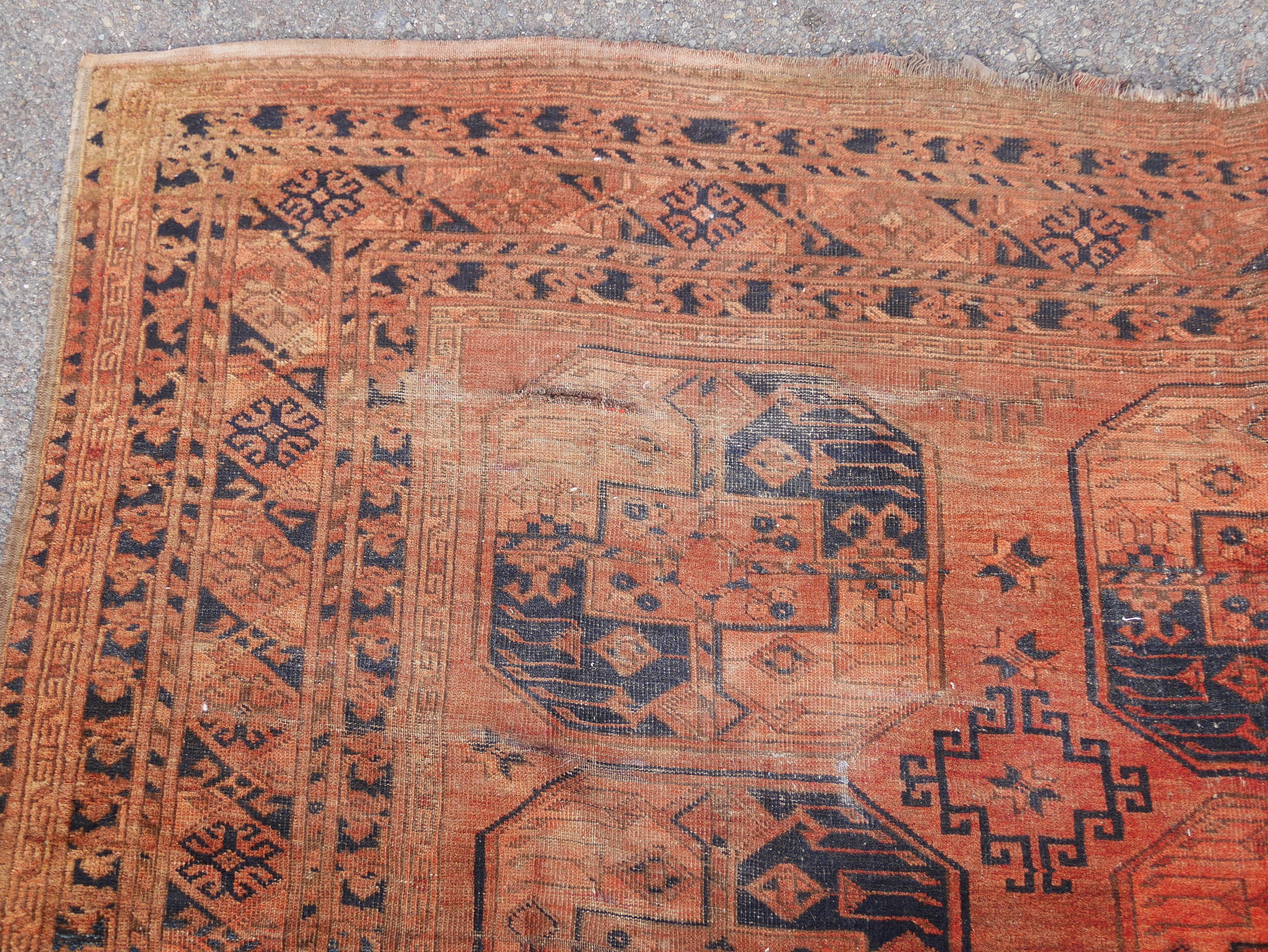 Afghan carpet ersari  285 x  225 cm
