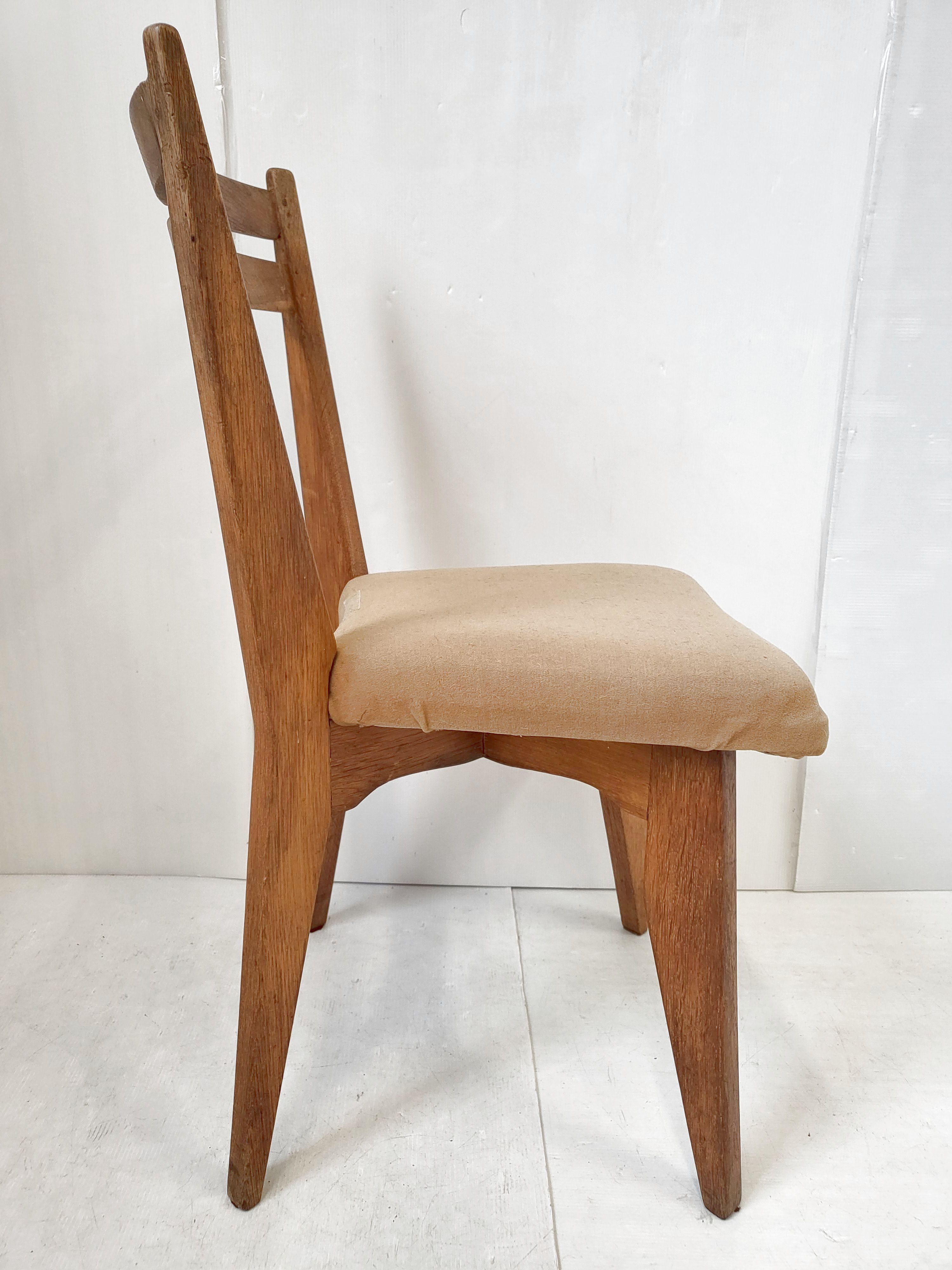 Vintage chair Guillerme & Chambron