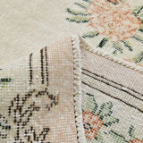 7x10 shades of beige turkish rug, 211x320cm