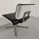 Paire de fauteuils cuir design années 90