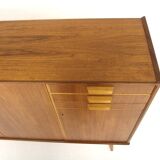 Scandinavian enfilade in teak and oak, Sweden, 1960.