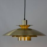 Danish vintage pendant lamp Jeka by Kurt Wiborg, 1980s
