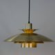 Danish vintage pendant lamp Jeka by Kurt Wiborg, 1980s