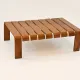Teak coffee table