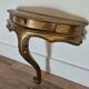 Console d'applique murale en bois doré sculpté Style Louis XV