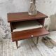 Chevet vintage placage acajou