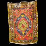 Wool carpet, Türkiye, circa 1920