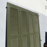 Set of 4 wooden shutters width 140 cm height 228 cm