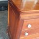 Commode louis Philippe à doucine 4 tiroirs merisier.