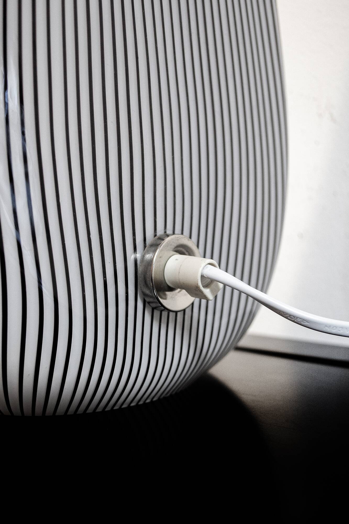 Lampada di Lino Tagliapietra in vetro Murano Effetre International anni '80