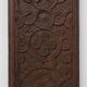 Large French Gothic Oak Panel with Interlaced Geometric Carving, 16th Centu