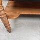 Antique pine and marble toilet furniture (renovated)