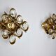 Pair of wall lamps Oscar Torlasco, Italy, 1970