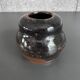 Two-tone stoneware vase signed