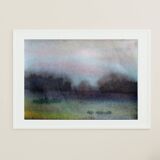 Ink landscape Between dog and wolf 7