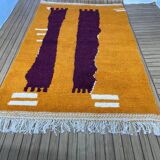 Tapis beni ouraine fait main taille 150 x 250 cm