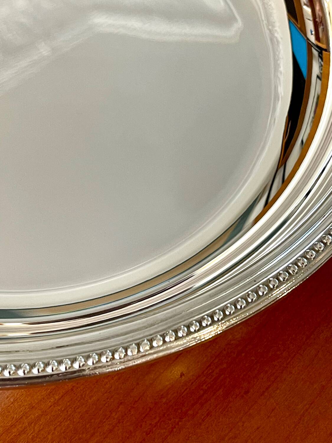 Christofle pearl model, dish, new condition