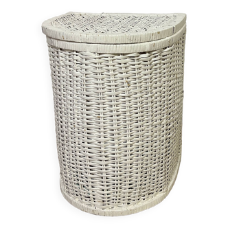 Rattan laundry basket