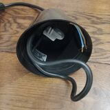 Luminaire suspension cloche métal style industriel