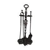 Wrought iron chimney serve