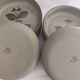 Deep plates in Arnon stoneware