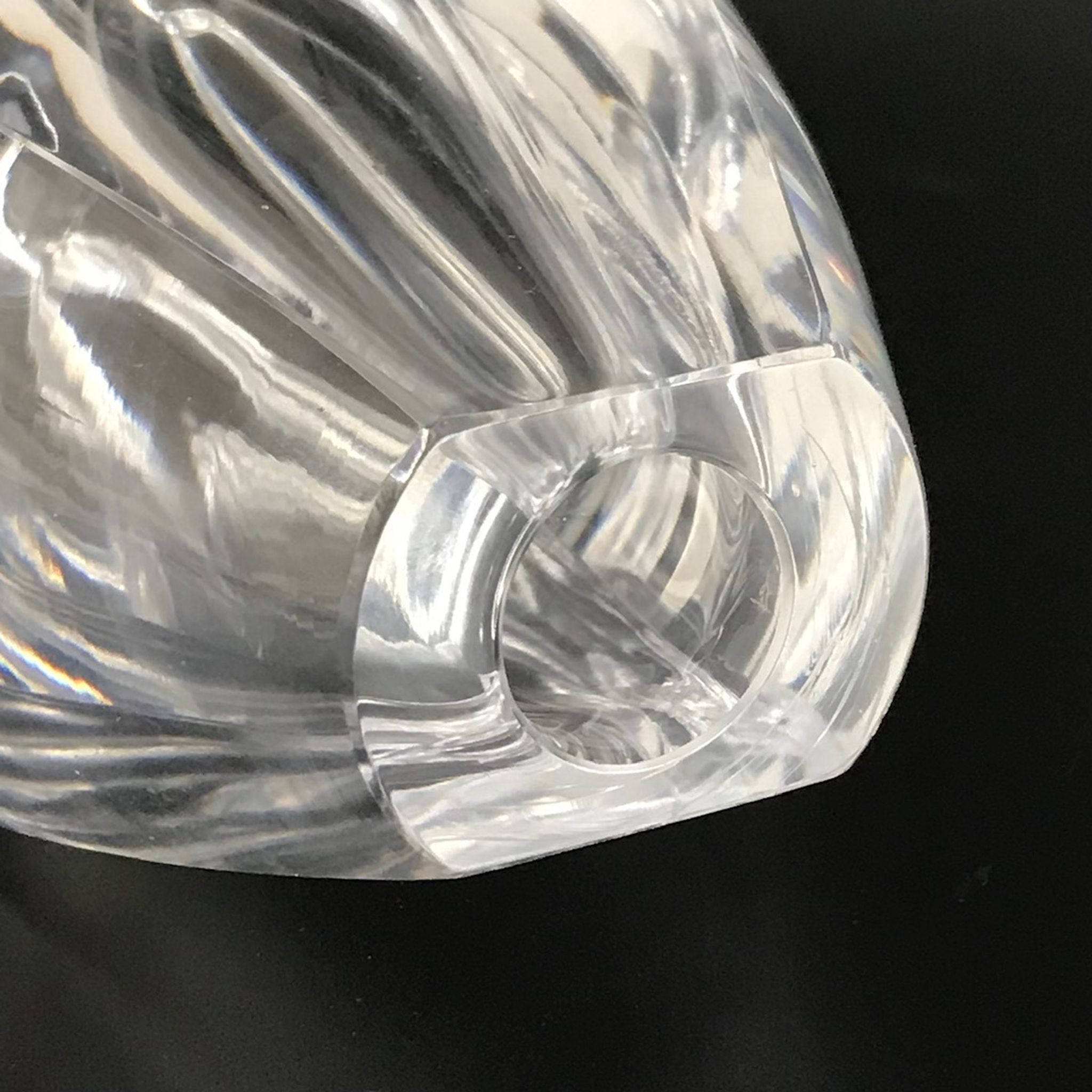 "Ventana" glass vase by Mona Morales-Schildt for Kosta, Sweden, 1950
