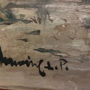 Painting: Oil on canvas - Seascape
