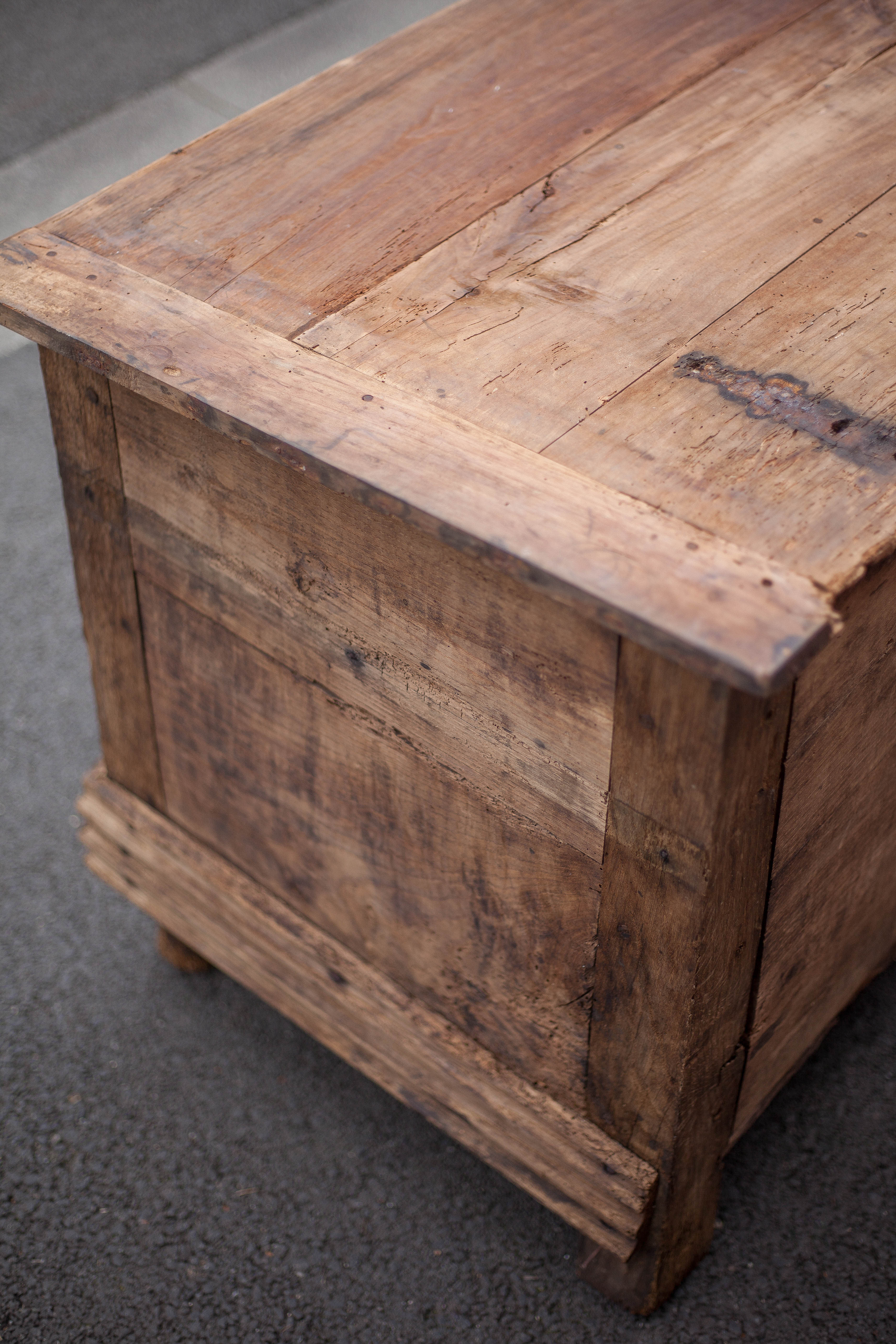 Oak chest