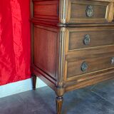 Mahogany chest of drawers Louis XVI 1950