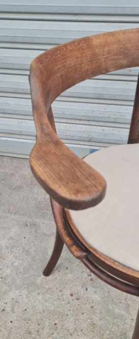 Fishel bistro armchair