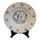 Assiette creuse KG Lunéville Oiselet style Art déco