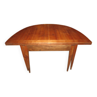 Table merisier ovale