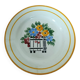 Assiette fleuri HBCM France
