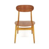 Scandinavian chair "Eva", Sven-Erik Fryklund, Hagafors Stolf, Sweden, 1950