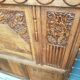 1930s headboard in solid oak