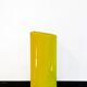 Vase-portaombrelli en Céramique Jaune de Gabbianelli, Italie, 1970s