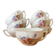 Vintage flower mugs