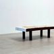 Roger Capron white ceramic coffee table