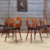 Set of 6 Baumann chairs