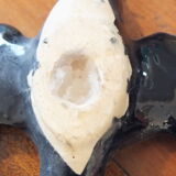 4 vintage swallows - tiled wall decoration